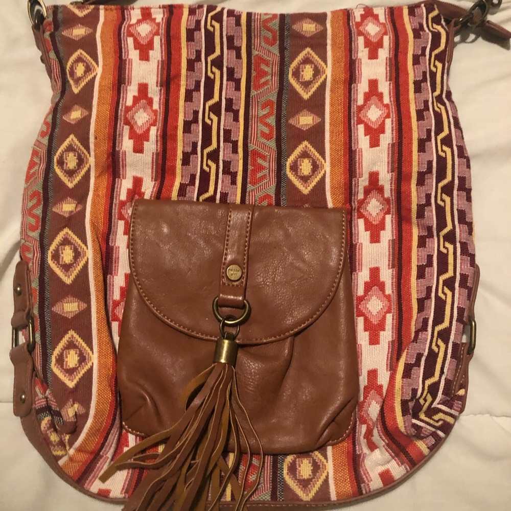 Aztec side shoulder bag